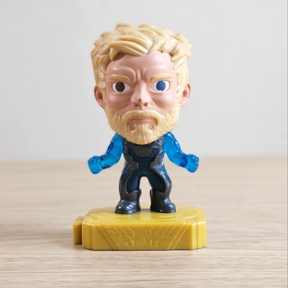 McDonald's Avengers Endgame Thor Collectible Figure Lightning Action Marvel